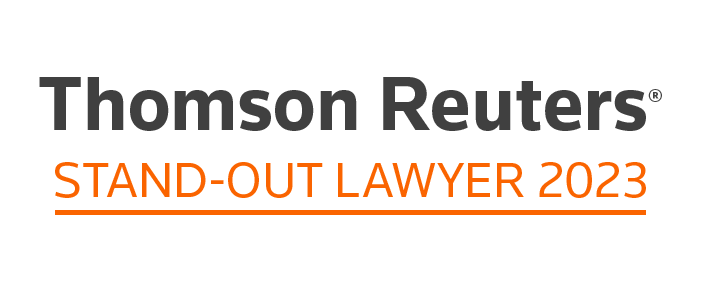 2023 Thomson Reuters "Stand-Out Lawyer"