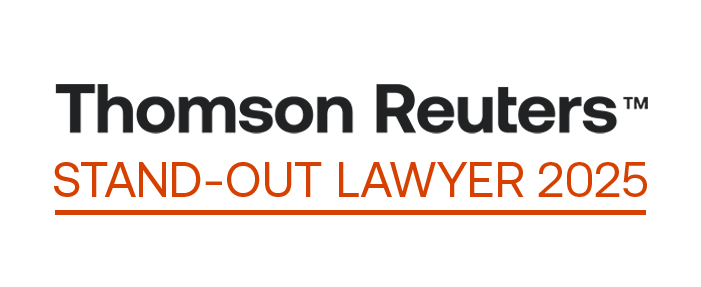 Thomson Reuters "Stand-Out Lawyer" 2024 - 2025