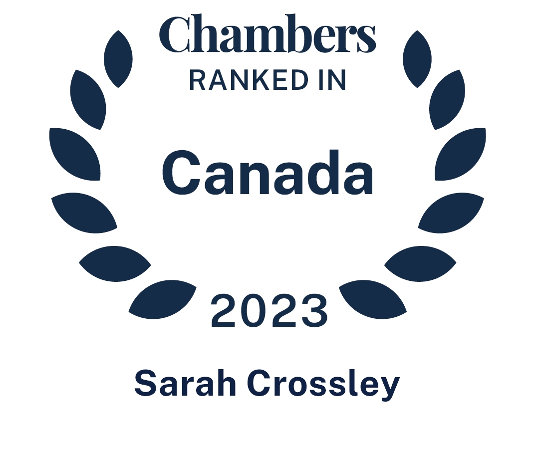 Ranked in Chambers Canada, 2018 - 2023