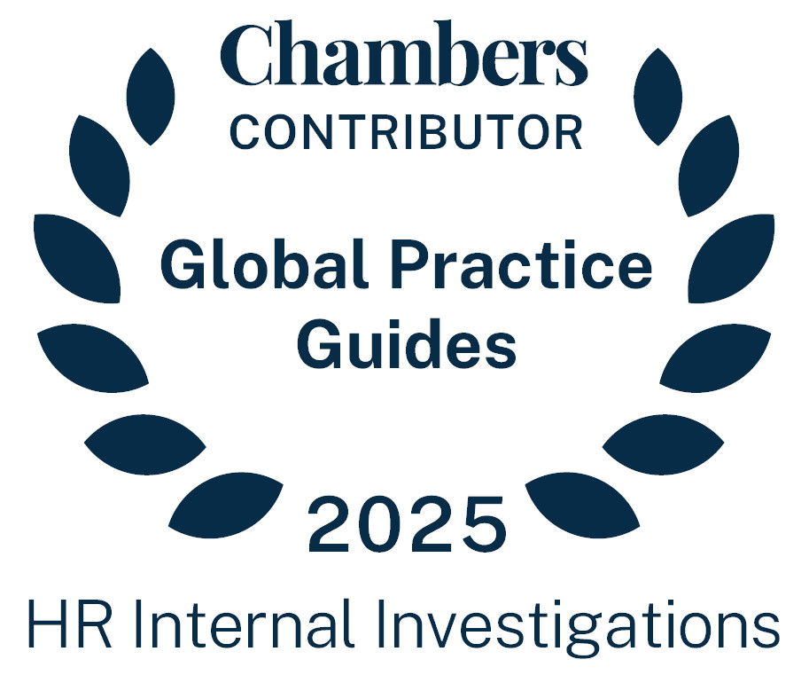 HR Internal Investigations 2025, Chambers Global Practice Guide (Co-Contributor)